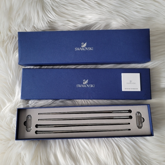NEW Swarovski Ambiray Chopsticks Set - Picture 1 of 8